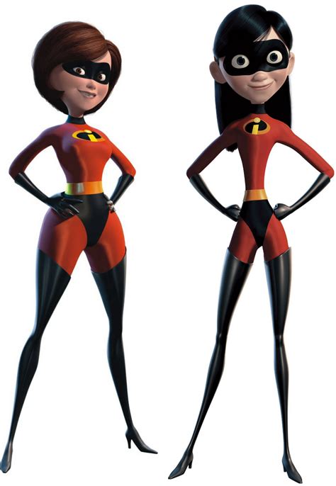 elastigirl and violet|Elastigirl .